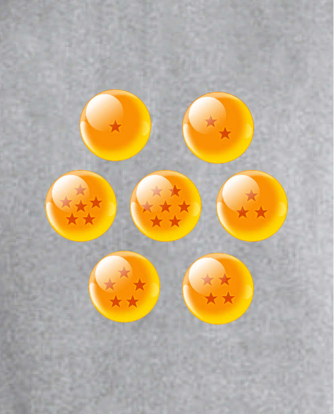 Džemperis Dragon Ball Kamuoliai